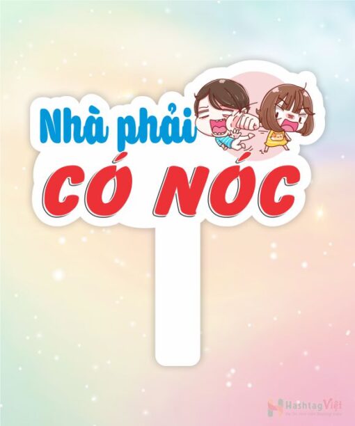 Hashtag cầm tay nhà phải có nóc