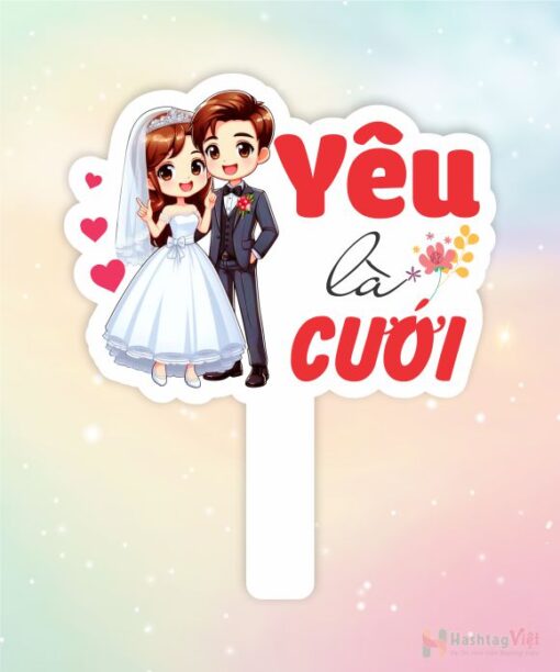 Hashtag cầm tay yêu là cưới