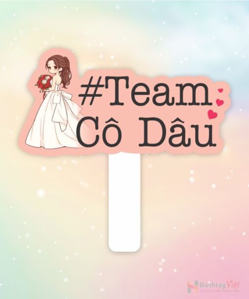 Hashtag cầm tay team cô dâu - Hình ảnh 4