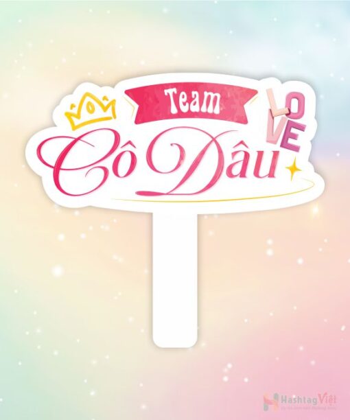 Hashtag cầm tay team cô dâu - Hình ảnh 5