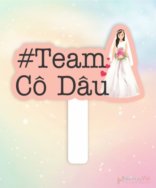 Hashtag cầm tay team cô dâu - Hình ảnh 6