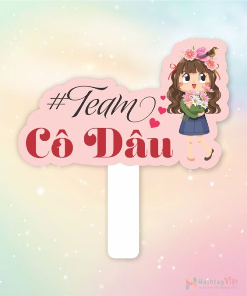 Hashtag cầm tay team cô dâu - Hình ảnh 7