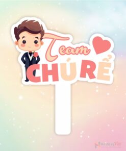 Hashtag cầm tay team chú rể