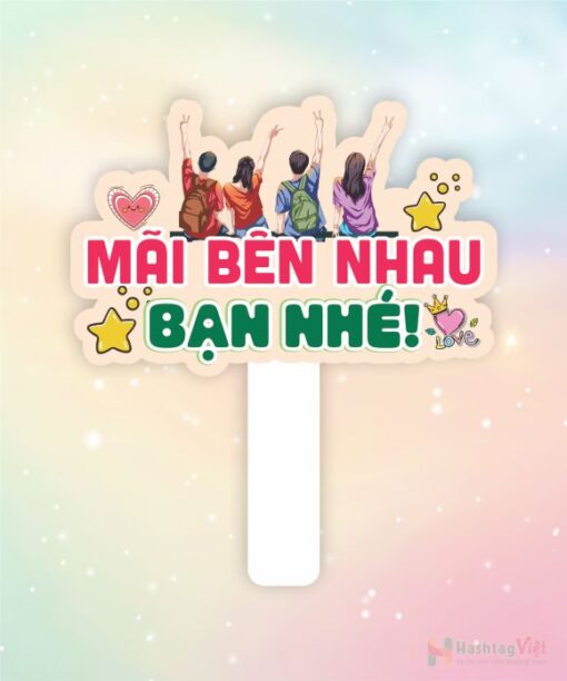 Hashtag cầm tay mãi bên nhau bạn nhé
