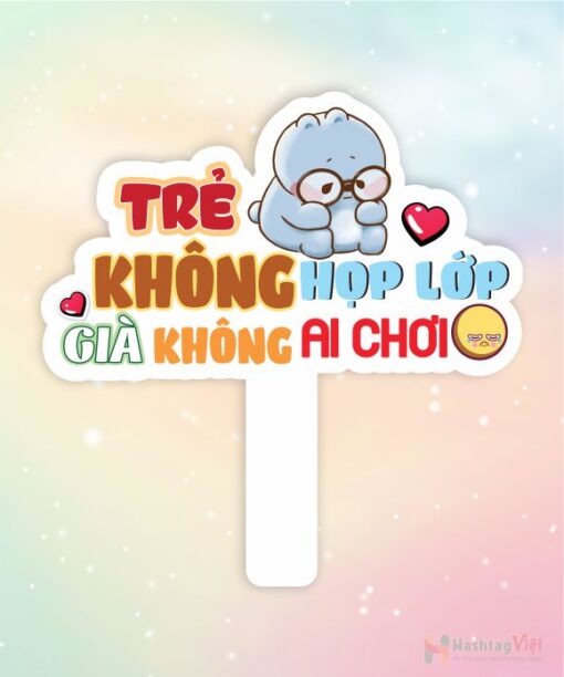 Hashtag trẻ không họp lớp già chẳng ai chơi