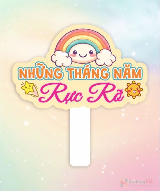 Hashtag cầm tay những năm tháng rực rỡ