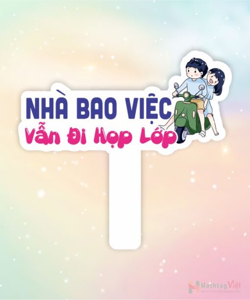 Hashtag cầm tay nhà bao việc vẫn đi họp lớp/ hội khoá