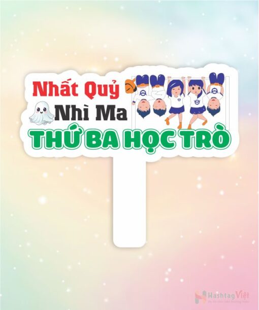 Hashtag cầm tay nhất quỷ nhì ma thứ ba học trò