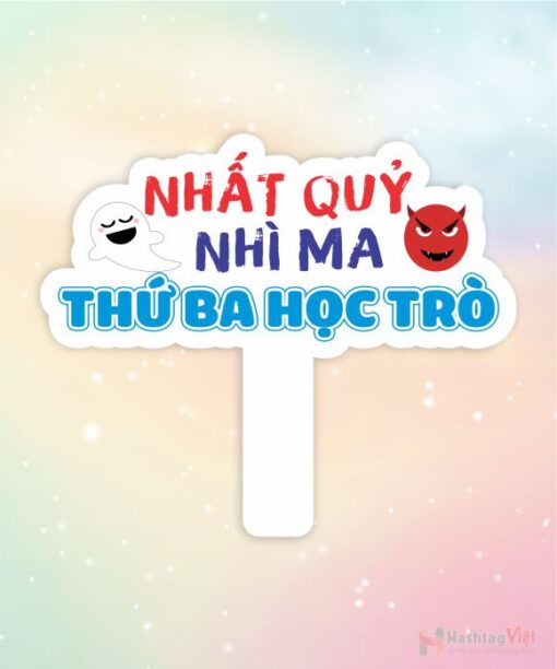 Hashtag cầm tay nhất quỷ nhì ma thứ ba học trò - Hình ảnh 3