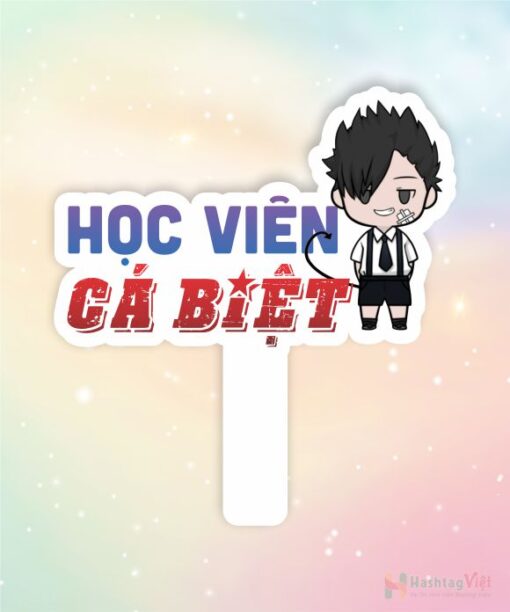 Hashtag cầm tay team học sinh cá biệt - Hình ảnh 4
