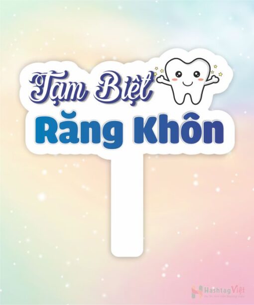Hashtag cầm tay tạm biệt răng khôn - Hình ảnh 3