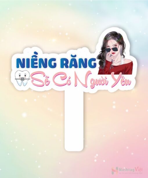Hashtag cầm tay niềng răng ở đây sẽ có người yêu - Hình ảnh 3