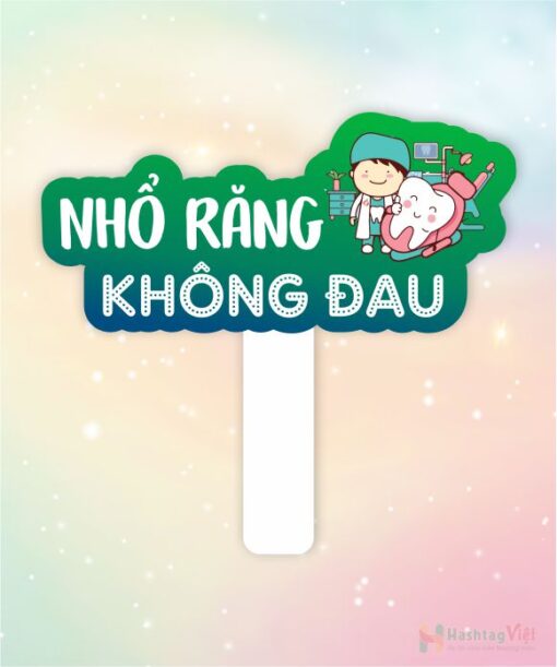 Hashtag cầm tay nhổ răng không đau - Hình ảnh 2