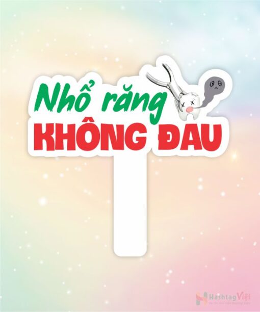 Hashtag cầm tay nhổ răng không đau - Hình ảnh 4
