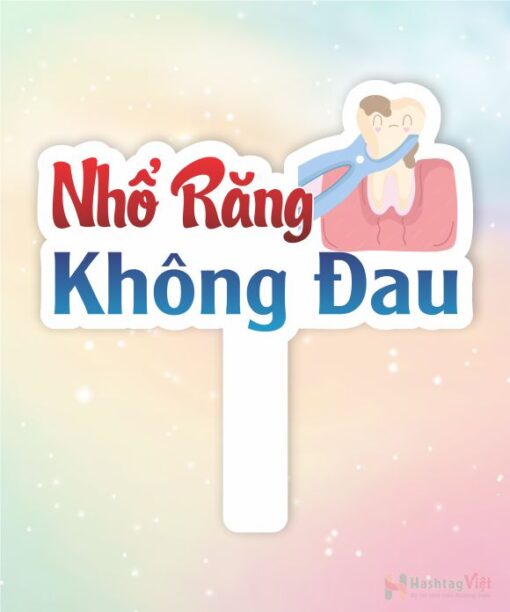 Hashtag cầm tay nhổ răng không đau - Hình ảnh 5