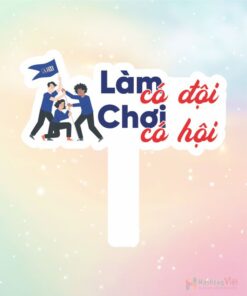 Hashtag cầm tay làm có đội chơi có hội