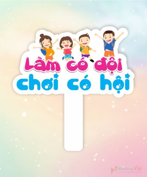 Hashtag cầm tay làm có đội chơi có hội - Hình ảnh 5