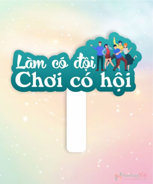 Hashtag cầm tay làm có đội chơi có hội - Hình ảnh 6