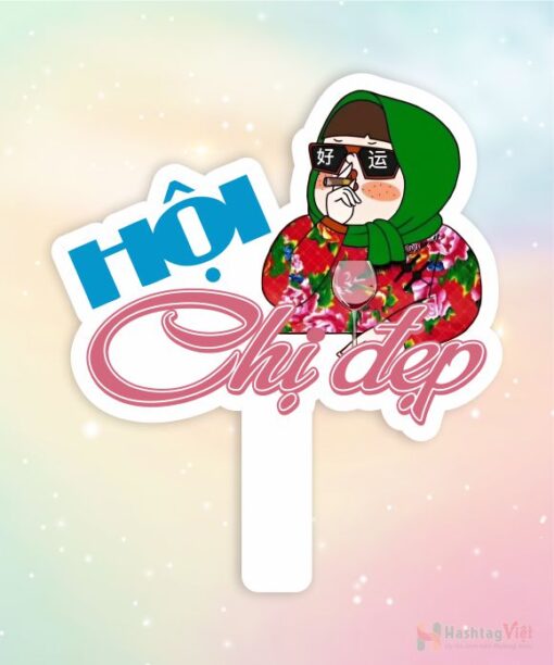 Hashtag cầm tay hội chị đẹp