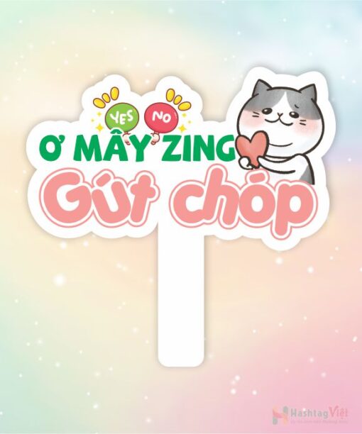 Hashtag cầm tay ơ mây zing gút chóp