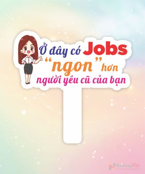 Hashtag cầm tay ở đây có jobs ngon - Hình ảnh 2