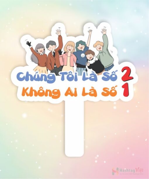 Hashtag cầm tay chúng tôi là số hai không ai là số một - Hình ảnh 3