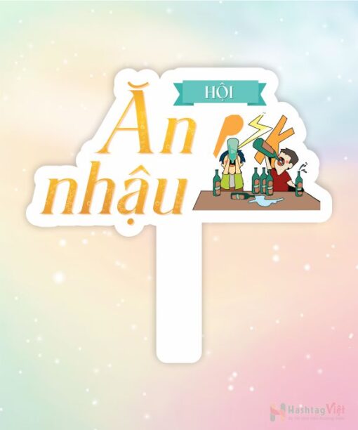 Hashtag cầm tay hội ăn nhậu