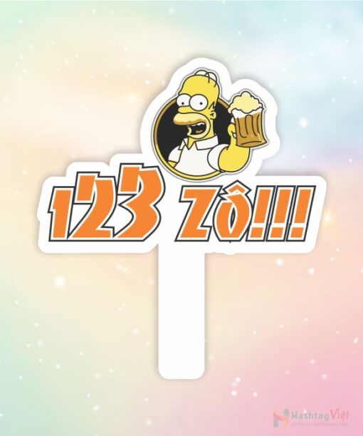 Hashtag cầm tay 123 zô - Hình ảnh 2
