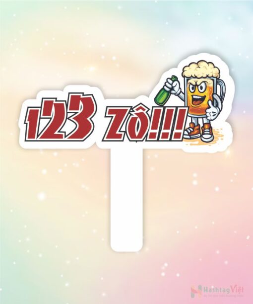 Hashtag cầm tay 123 zô - Hình ảnh 3