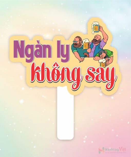 Hashtag cầm tay ngàn ly không say - Hình ảnh 3