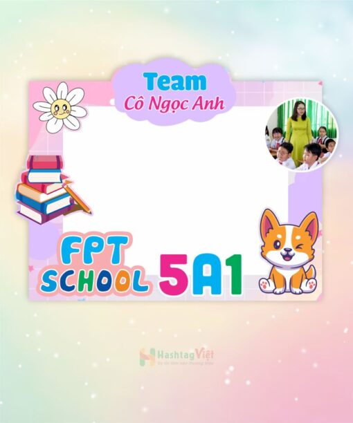 Khung check in FPT school