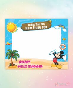 Khung check in trường học Nam Trung Yên