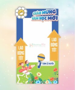 Khung check in chào mừng năm học mới
