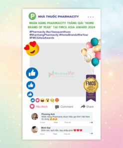 Khung check hình thương hiệu Pharmacity