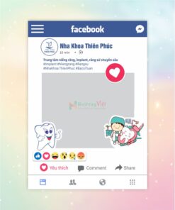 Khung check in nha khoa Thiên Phúc