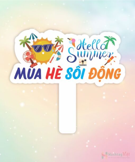 Hashtag cầm tay mùa hè sôi động - Hình ảnh 3