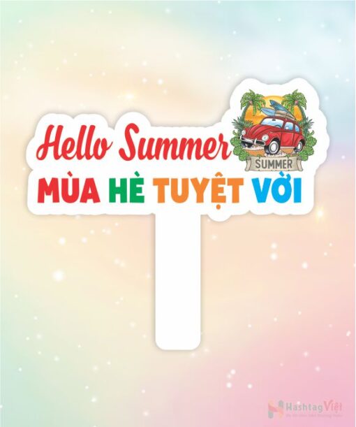 Hashtag cầm tay mùa hè sôi động - Hình ảnh 4