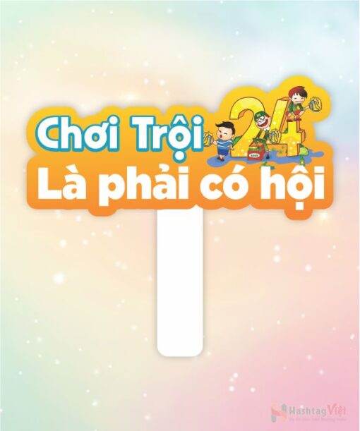Hashtag cầm tay chơi trội là phải có hội