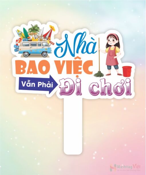 Hashtag cầm tay nhà bao việc vẫn phải đi chơi