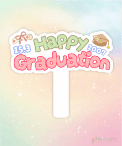 Hashtag cầm tay happy graduation