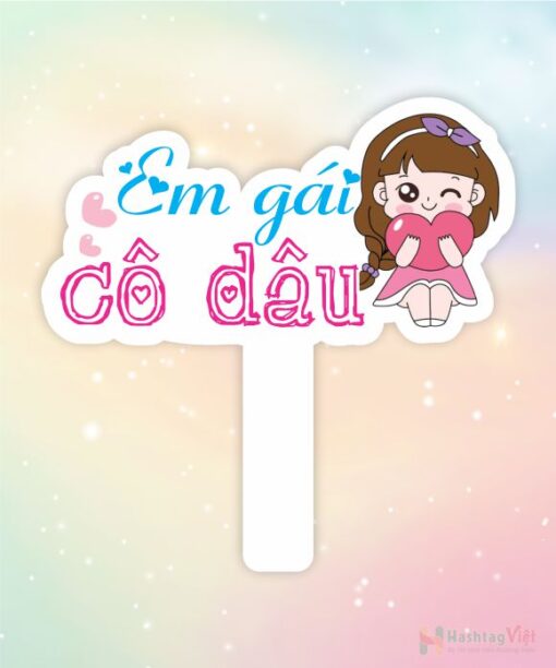 Hashtag cầm tay em gái cô dâu - Hình ảnh 2