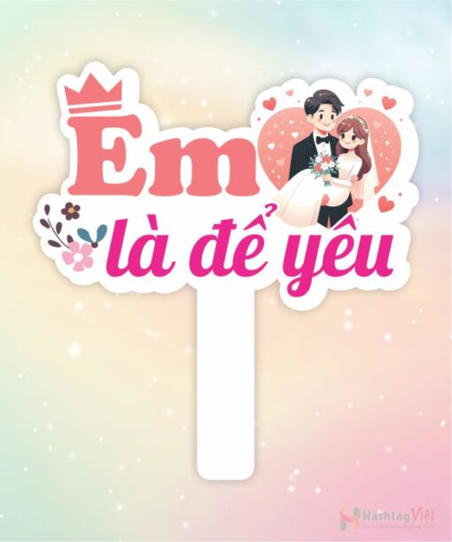 Hashtag cầm em là để yêu