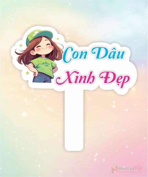 Hashtag cầm tay con dâu xinh đẹp/con rể quý