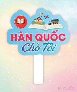 Hashtag cầm tay Hàn Quốc chờ tôi nhé