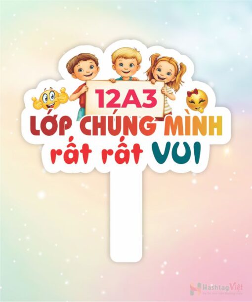 Hashtag cầm tay lớp chúng mình rất rất vui - Hình ảnh 2
