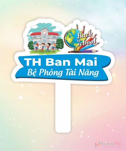 Hashtag cầm tay chào mừng năm học mới - Hình ảnh 5