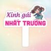 Hashtag cầm tay xinh gái nhất trường
