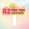 Hashtag cầm tay A2 bừng sáng góc trời