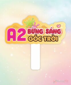 Hashtag cầm tay A2 bừng sáng góc trời