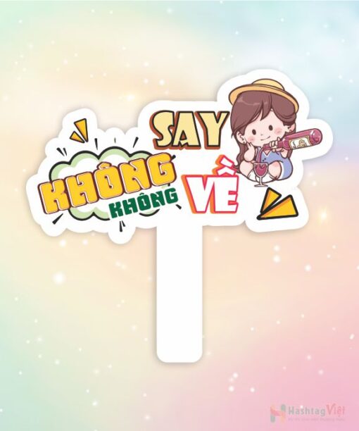 Hashtag cầm tay không say không về